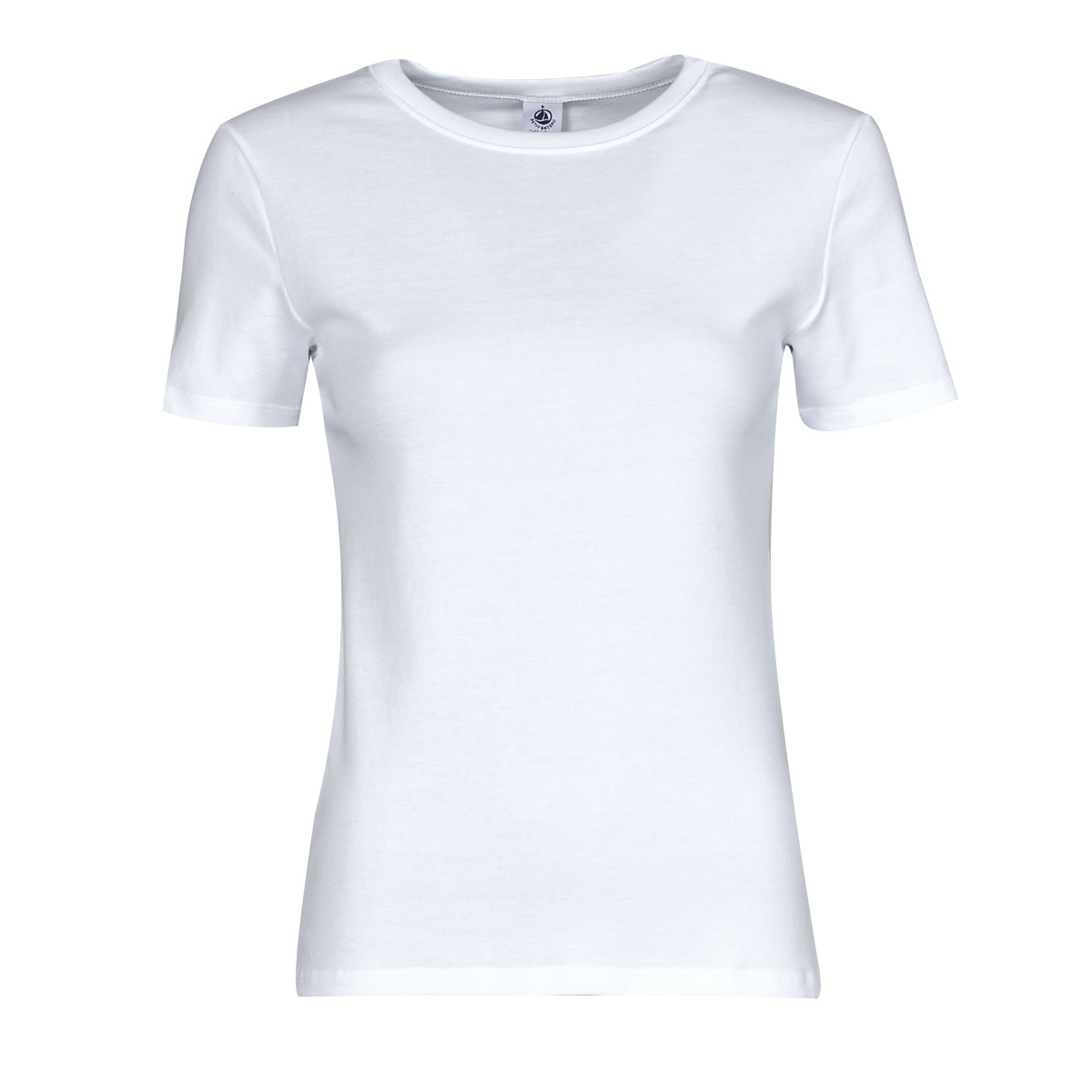 textil Mujer Camisetas manga corta Petit Bateau NIMOPHORE Blanco