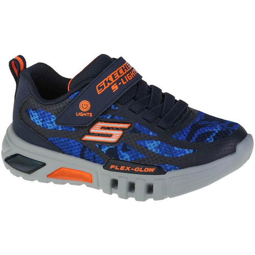 Zapatos Niño Zapatillas bajas Skechers Flex-Glow Rondler Azul