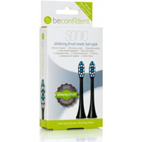 Belleza Productos baño Beconfident Sonic Toothbrush Heads Whitening Black Lote 