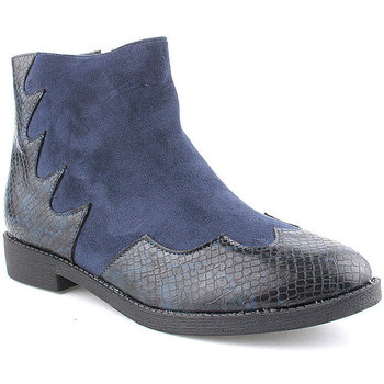 Zapatos Mujer Botines Voga A Ankle boots CASUAL Azul