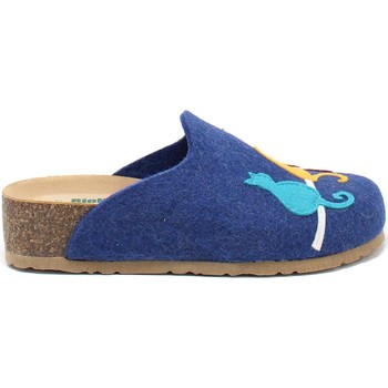 Zapatos Mujer Pantuflas Bionatura 12BLMOO-I-FELB88 Azul