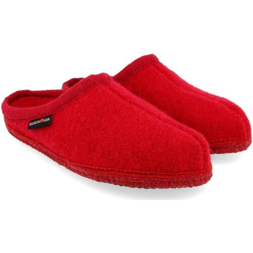 Zapatos Mujer Pantuflas Haflinger 61100185 Rojo