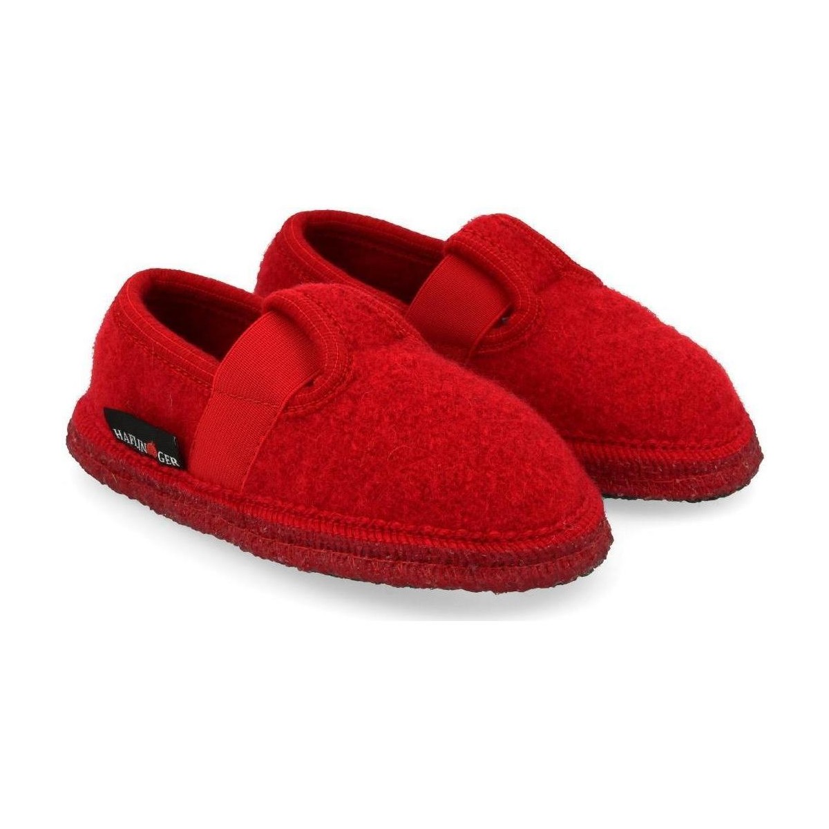 Zapatos Niños Pantuflas Haflinger 62100211 Rojo