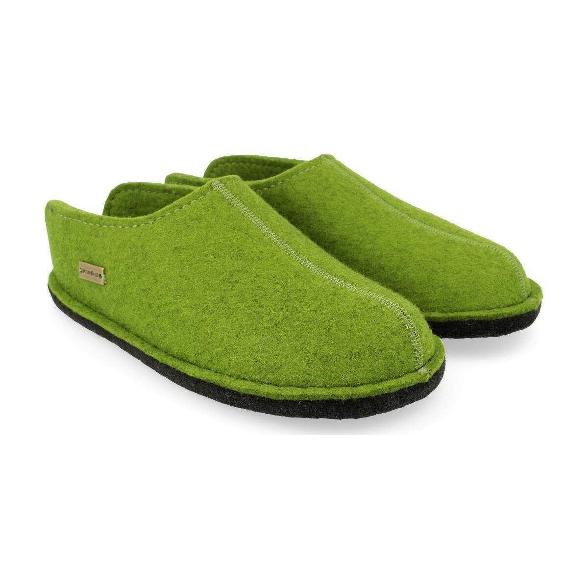 Zapatos Mujer Pantuflas Haflinger 31101336 Verde