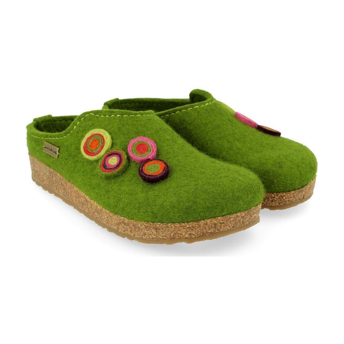 Zapatos Mujer Pantuflas Haflinger 73102336 Verde
