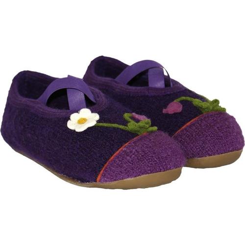 Zapatos Niños Pantuflas Haflinger 48300632 Violeta