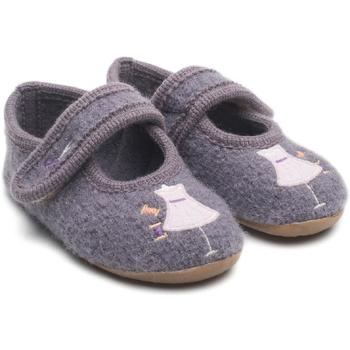 Zapatos Niños Pantuflas Haflinger 48500505 Violeta