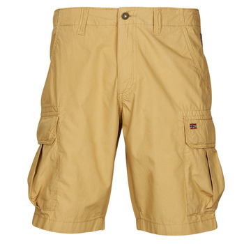 textil Hombre Shorts / Bermudas Napapijri NOTO 5 Beige