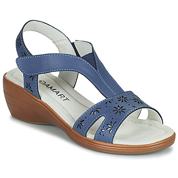 Zapatos Mujer Sandalias Damart 69994 Azul