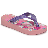 Zapatos Niña Chanclas Havaianas KIDS FLORES Rosa / Violeta
