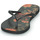 Zapatos Mujer Chanclas Havaianas SLIM ORGANIC Negro / Naranja