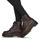 Zapatos Mujer Botas de caña baja Dr. Martens Sinclair Burgundy Milled Nappa Burdeo
