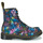 Zapatos Mujer Botas de caña baja Dr. Martens 1460 Pascal Black tutti Frutti Negro / Multicolor