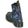 Zapatos Mujer Botas de caña baja Dr. Martens 1460 Pascal Black tutti Frutti Negro / Multicolor