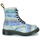Zapatos Mujer Botas de caña baja Dr. Martens 1460 Pascal Purple Summer Tye and Dye Azul