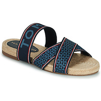 Zapatos Mujer Zuecos (Mules) Tommy Hilfiger Tommy Webbing Flat Espadrille Azul