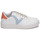 Zapatos Mujer Zapatillas bajas Victoria 1258201CELESTE Blanco / Azul / Naranja
