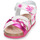 Zapatos Niña Sandalias Mod'8 KOENIA Blanco / Rosa