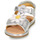 Zapatos Niña Sandalias Mod'8 PARRIT Plateado
