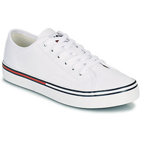 Zapatos Mujer Zapatillas bajas Tommy Jeans Tommy Jeans Essential Low Wmn Blanco