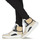 Zapatos Mujer Zapatillas altas Bronx Old-cosmo Blanco / Beige / Negro
