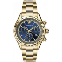Relojes & Joyas Hombre Relojes analógicos Versace VEV700619, Quartz, 43mm, 5ATM Oro
