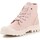 Zapatos Mujer Zapatillas altas Palladium Us Pampa Hi F 92352-613-M Rose Smoke Rosa