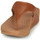 Zapatos Mujer Chanclas FitFlop LULU LEATHER TOEPOST Brown