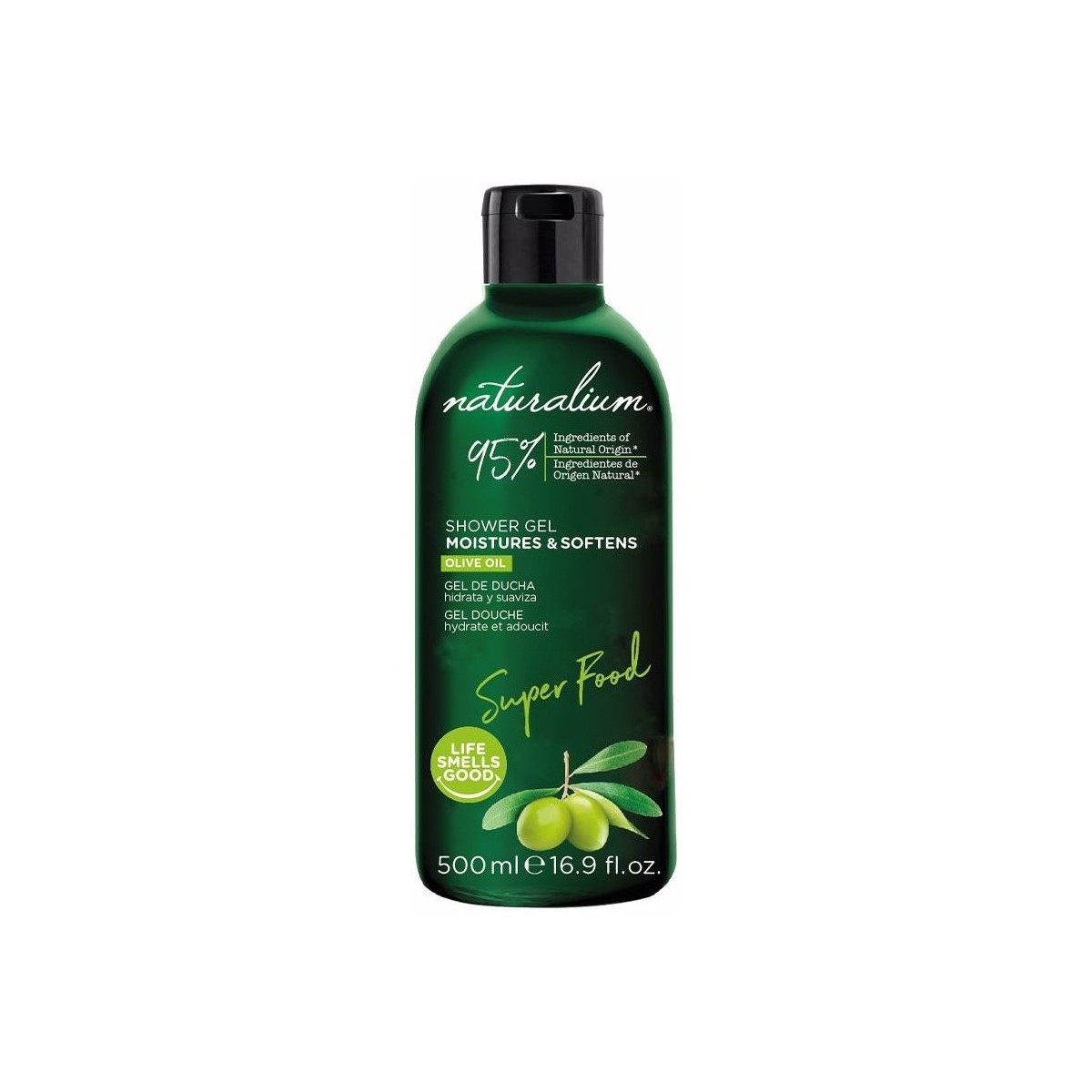 Belleza Productos baño Naturalium Super Food Olive Oil Moisture Shower Gel 