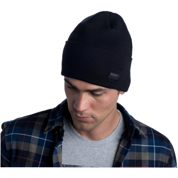 Buff Niels Knitted Hat Beanie Negro