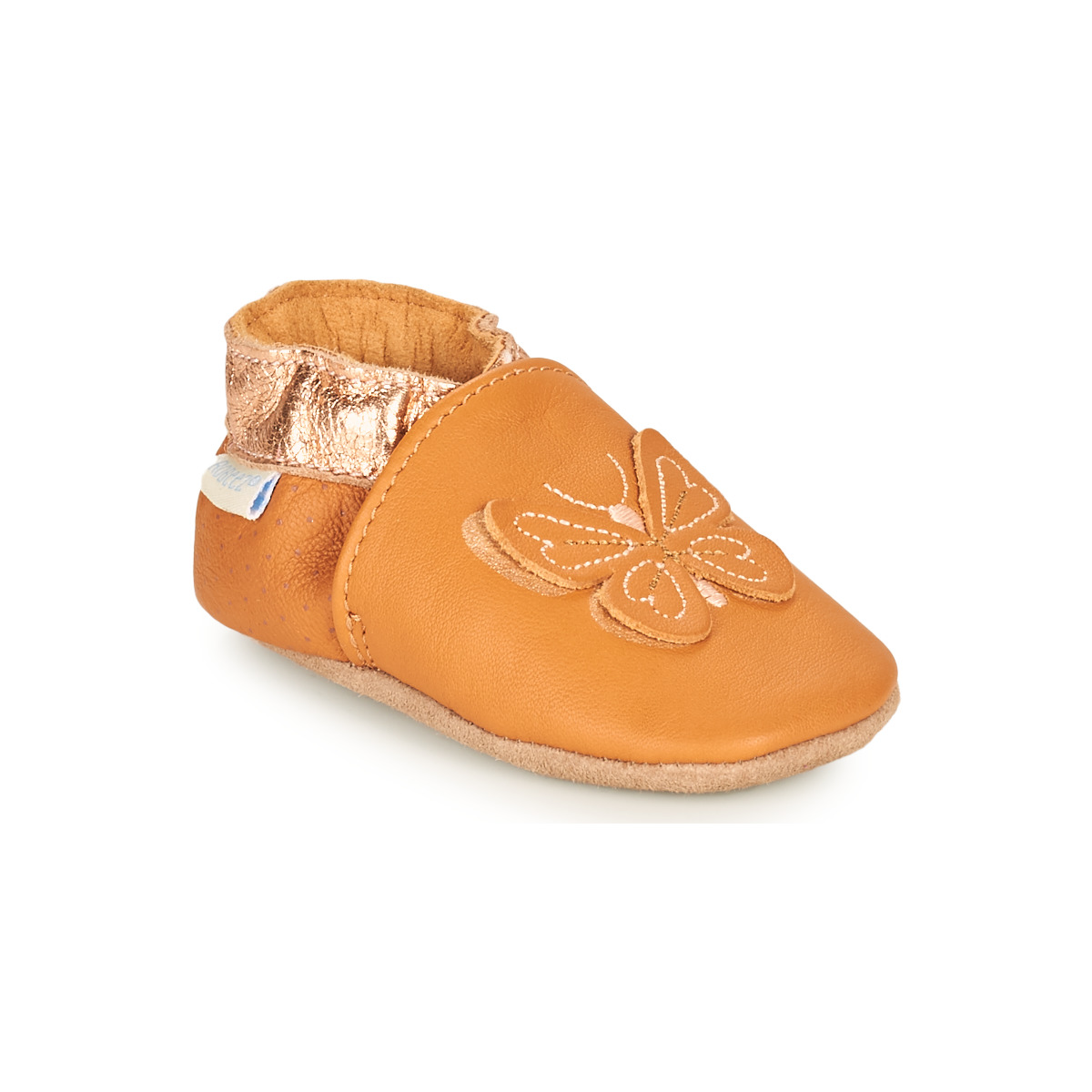 Zapatos Niña Pantuflas para bebé Robeez FLY IN THE WIND Camel