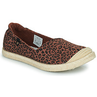 Zapatos Mujer Alpargatas Roxy CORDOBA Marrón / Leopardo