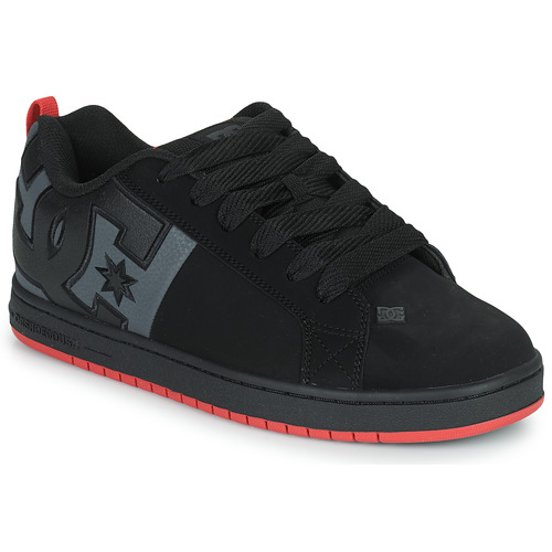 Zapatos Hombre Zapatillas bajas DC Shoes COURT GRAFFIK SQ Negro / Rojo