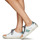 Zapatos Mujer Zapatillas bajas Meline NKC166 Blanco / Rosa / Azul