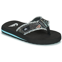 Zapatos Niño Chanclas Quiksilver MONKEY ABYSS YOUTH Negro / Gris