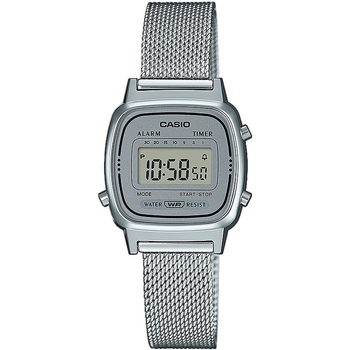 Relojes & Joyas Mujer Relojes digitales Casio LA670WEM-7EF, Quartz, 25mm, 3ATM Plata