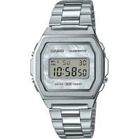 Relojes & Joyas Mujer Relojes digitales Casio A1000D-7EF, Quartz, 38mm, 3ATM Plata