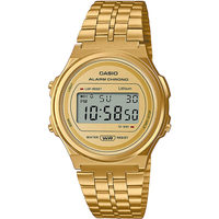 Relojes & Joyas Mujer Relojes digitales Casio A171WEG-9AEF, Quartz, 37mm, 3ATM Oro