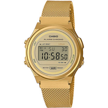 Relojes & Joyas Mujer Relojes digitales Casio A171WEMG-9AEF, Quartz, 37mm, 3ATM Oro