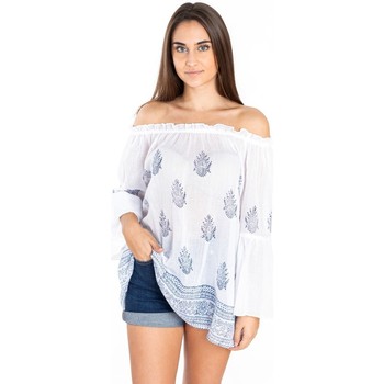textil Mujer Tops / Blusas Isla Bonita By Sigris Blusa Blanco