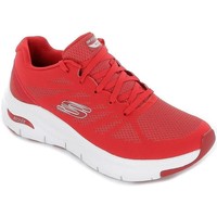 Zapatos Mujer Deportivas Moda Skechers 149055 RED Rojo