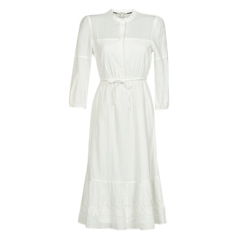 textil Mujer Vestidos largos Esprit BCI midi dress Blanco