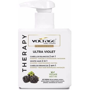 Voltage Therapy Ultra Violet Cabellos Blancos 2 En 1 Champú-mascarilla 