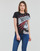 textil Mujer Camisetas manga corta Desigual TS_MICKEY BOOM Negro