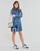 textil Mujer Vestidos cortos Desigual VEST_MICKEY PATCH Azul / Medium