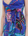 textil Mujer Vestidos cortos Desigual VEST_ALANA Azul / Multicolor