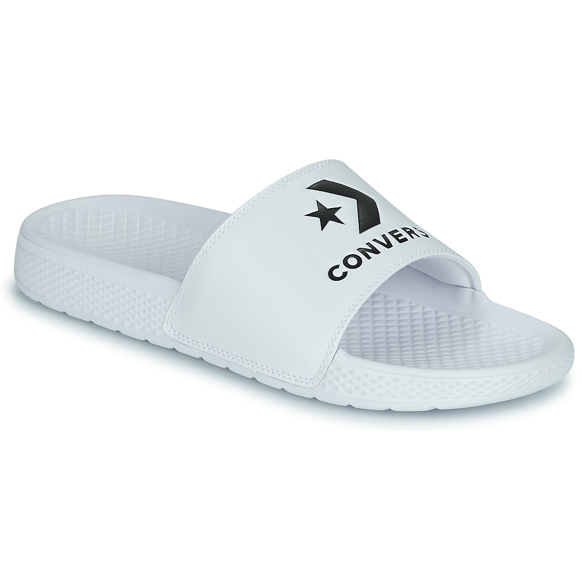 Zapatos Chanclas Converse All Star Slide Foundation Slip Blanco