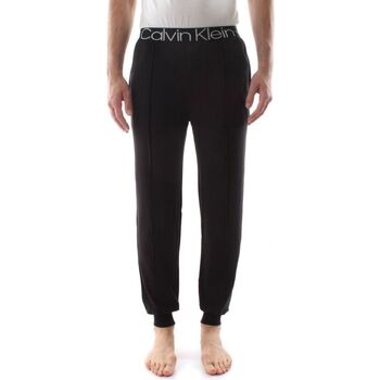 textil Hombre Pantalones de chándal Calvin Klein Jeans 000NM1563E JOGGER-001 BLACK Negro