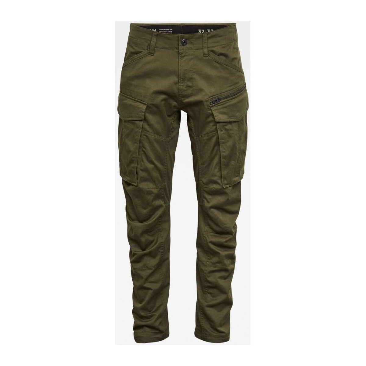 textil Hombre Pantalones G-Star Raw D02190 5126 L.30 ROVIC ZIP-6059 DARK BRONZE GREEN Verde