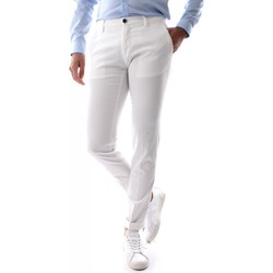 textil Hombre Pantalones Mason's MILANO CE078/SS - 9PN2A4973-001 WHITE Blanco